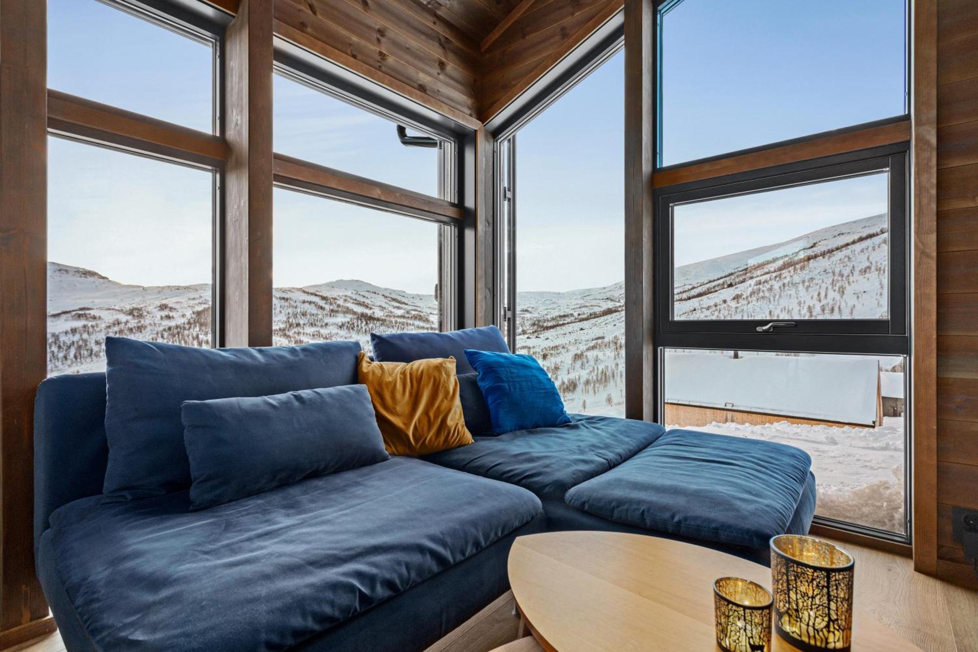 סוגנדל Exclusive Mountain Cabin With Spectacular Views At The Top Of Hodlekve With Possibility Of Extra Unit מראה חיצוני תמונה