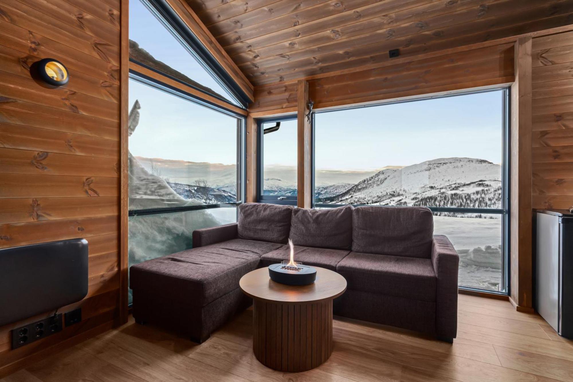 סוגנדל Exclusive Mountain Cabin With Spectacular Views At The Top Of Hodlekve With Possibility Of Extra Unit מראה חיצוני תמונה