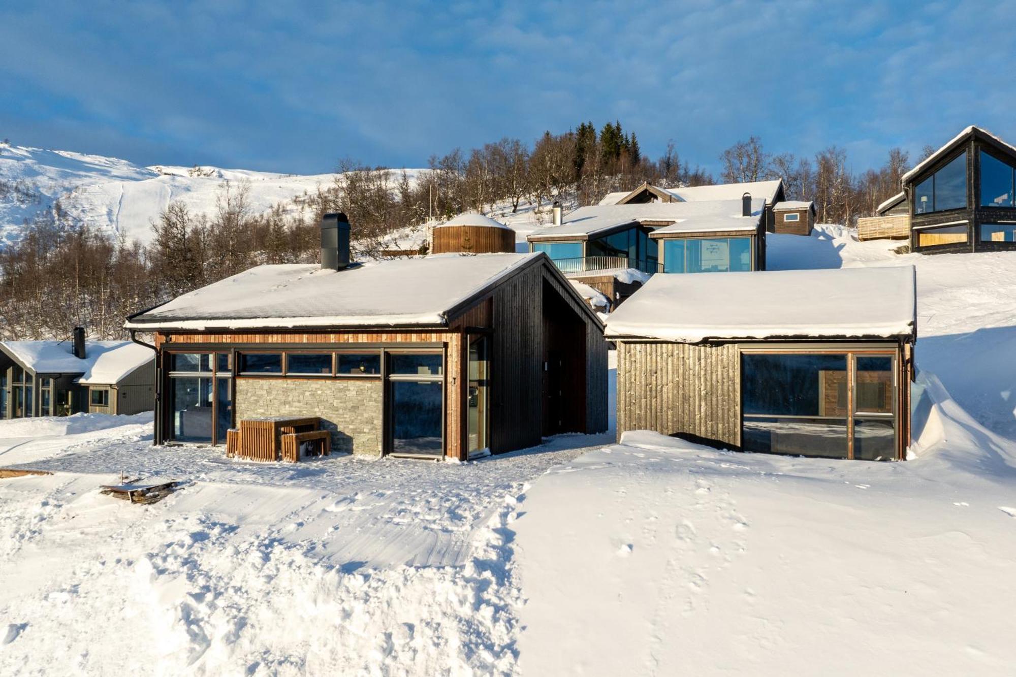 סוגנדל Exclusive Mountain Cabin With Spectacular Views At The Top Of Hodlekve With Possibility Of Extra Unit מראה חיצוני תמונה